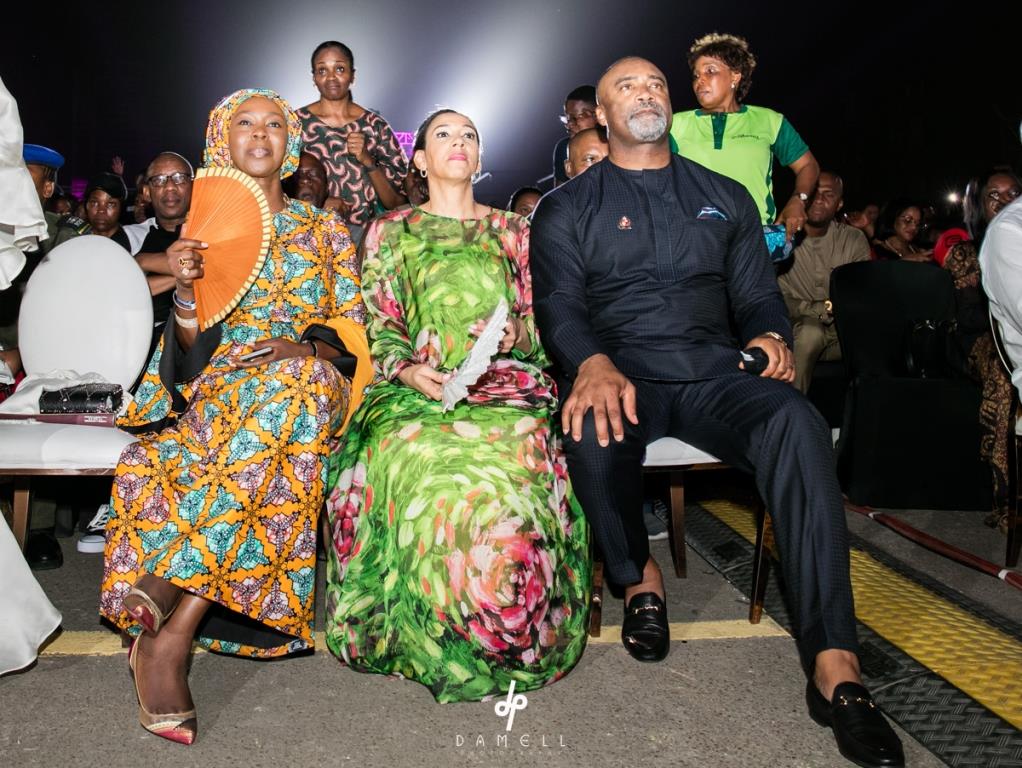 Toyin Saraki, Ifeanyi and Paul Adefarasin at the Experience 2018 