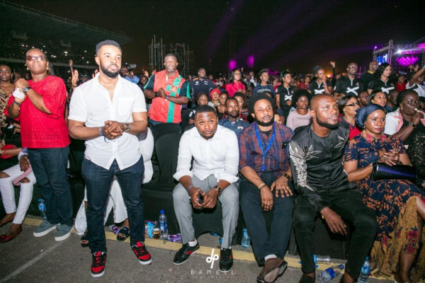 Williams Uchemba and Ubi Franklin at The Experience 2018