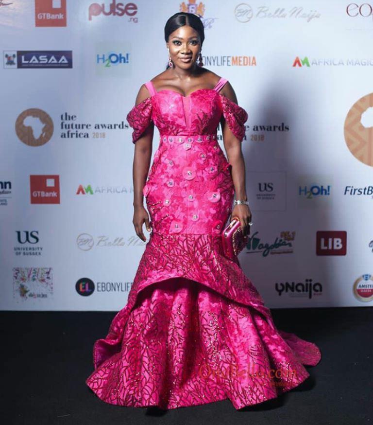 Mercy Johnson-Okojie attending the Future Awards Africa
