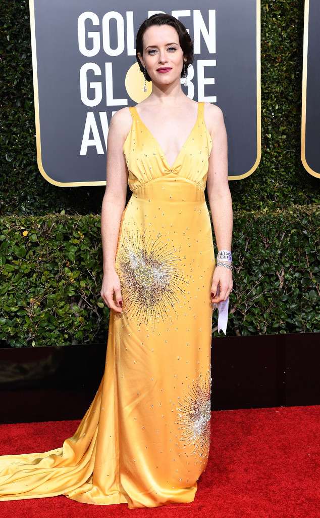 Claire Foy Best Dressed Golden Globes