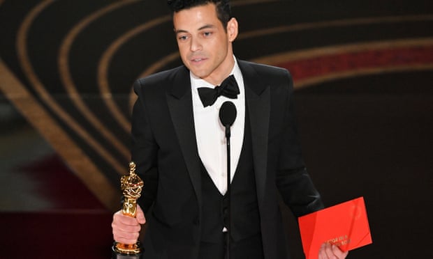 Rami Malek Egyptian-American maintains winning streak at Oscars