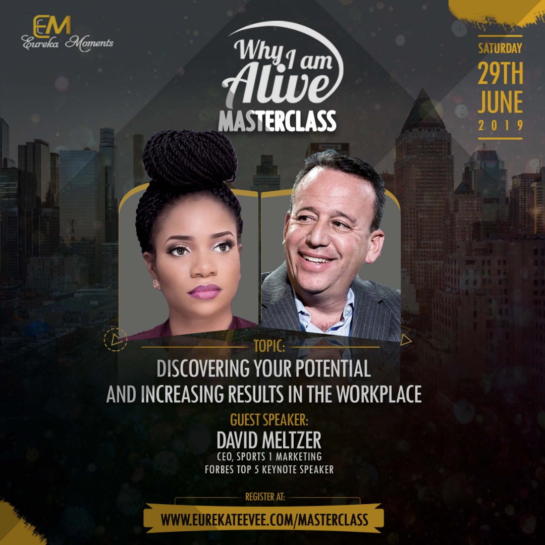 David Meltzer why i am alive masterclass in Lagos