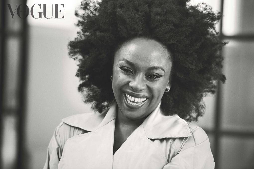 Chimamanda on the cover of September 2019 Vogue