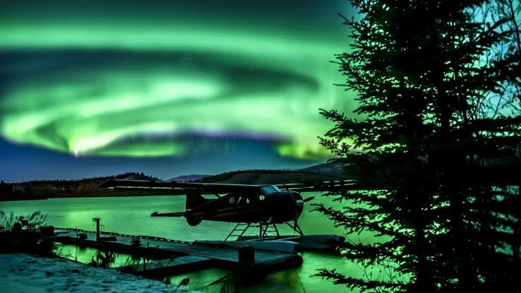 Yukon, canada, aurora, travel