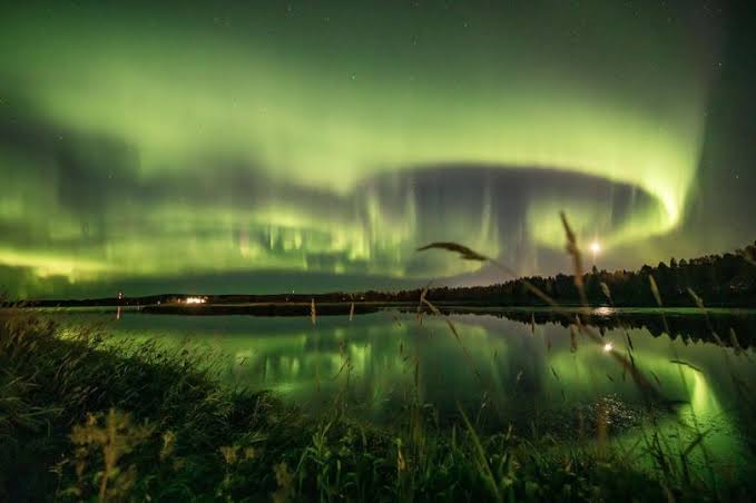Swedish Lapland, northern lights, 