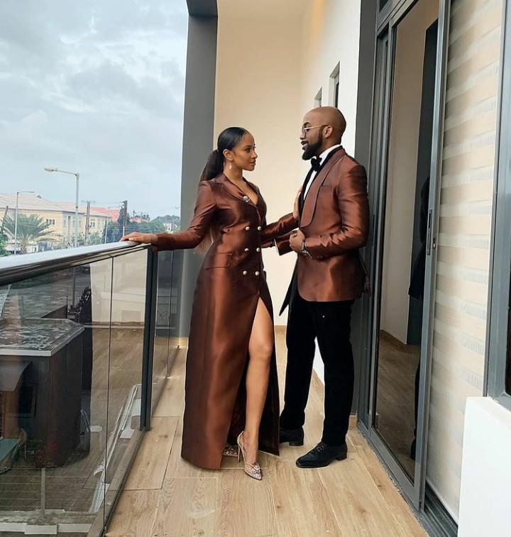 Couple Goals. Banky W and Adesua Etomi-Wellington