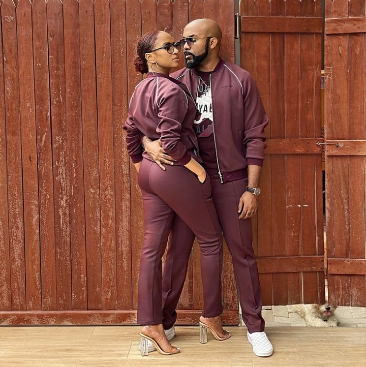 Couple Goals. Banky W and Adesua Etomi-Wellington