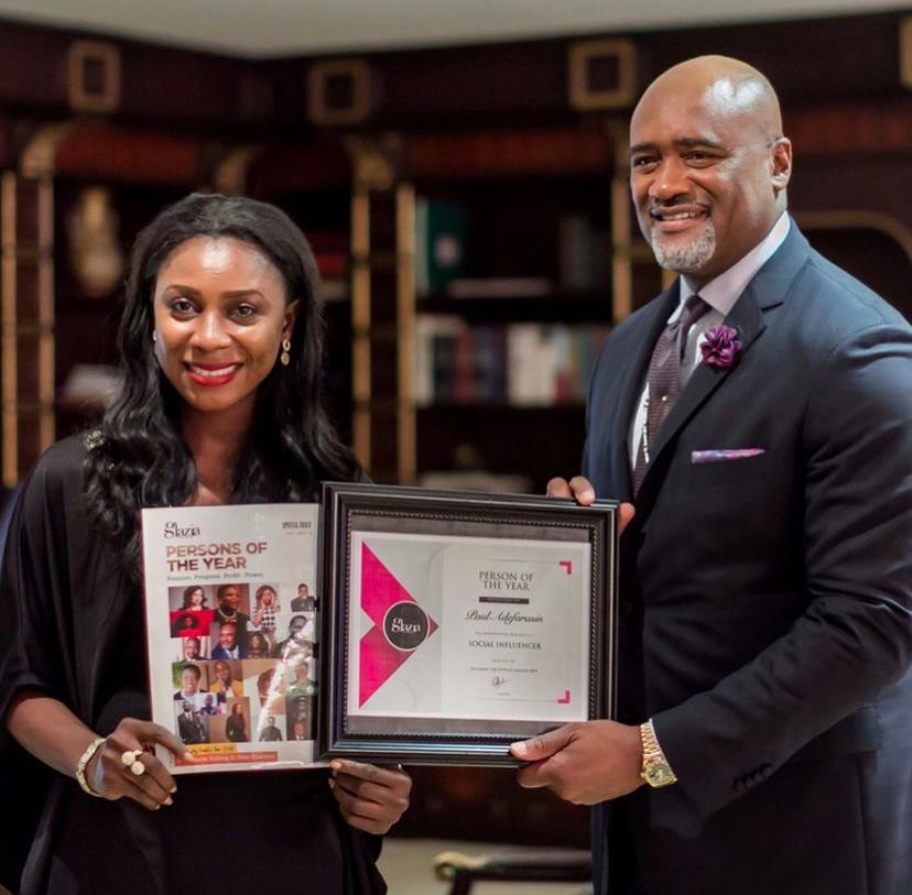 Paul Adefarasin. Forbes Award