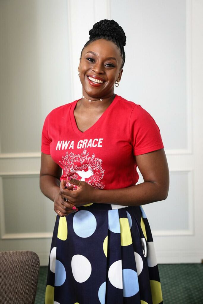 Chimamanda Ngozi Adichie t-shirt fashion