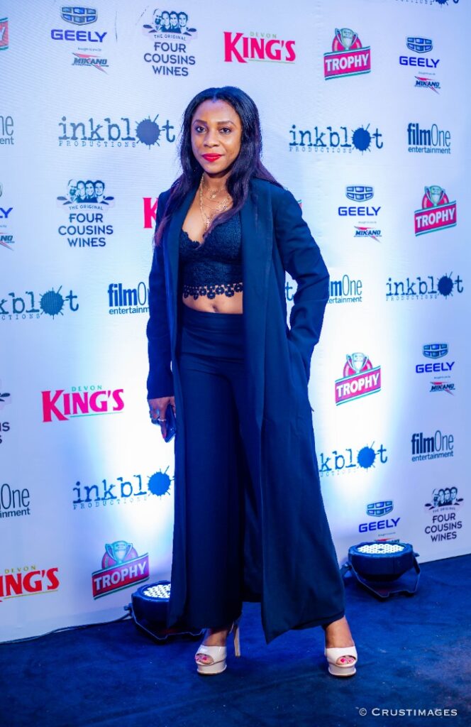Omawumi Ogbe at the Charge and Bail Movie Premiere