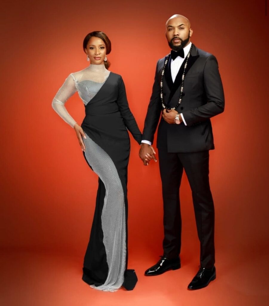 Banky W and Adesua Etomi-Wellington