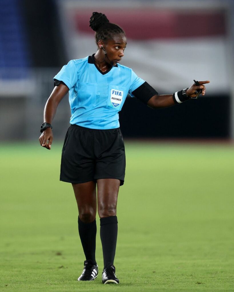 Salima Mukansanga for AFCON