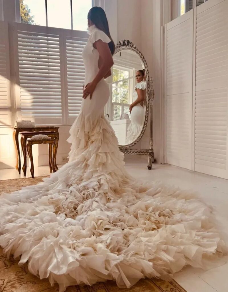 JLo’s wedding dresses