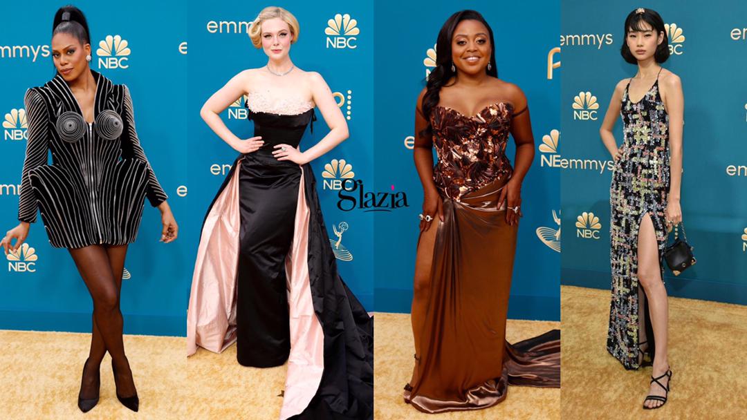 2022 Emmy Awards Best Dressed Celebrities Ft Laverne Cox Elle Fanning