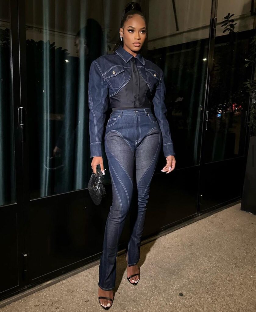 Top 10 Denim Fashion Inspo FT Tiwa Savage, Lisa Folawiyo, Nqobile