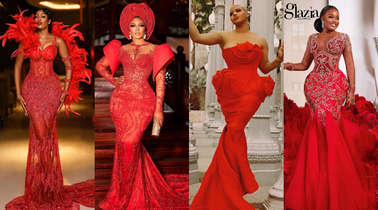 Regal Red 10 Style Stars Who Slay in Red Dresses FT. Beauty Tukura Osas Ighdaro CeeC Claire Sulmers More Glazia