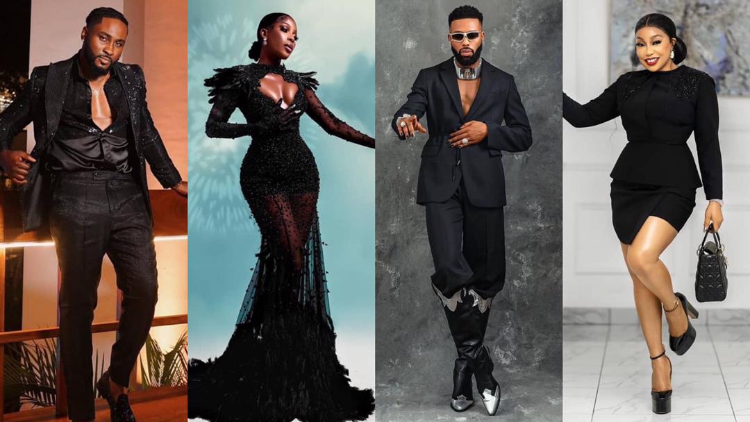 The Timeless Allure of All-Black Fashion FT. Pere Egbi, Sandra Essiene,  Swanky Jerry, Rita Dominic & More. - Glazia