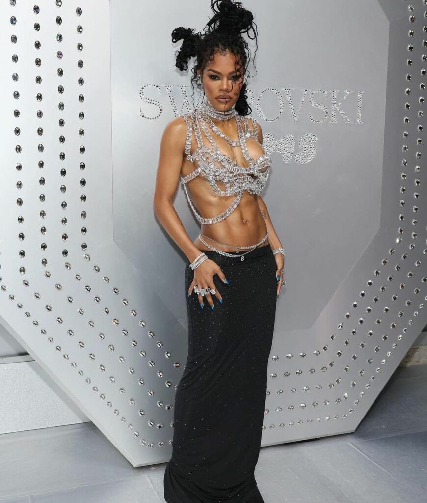 Celebs Who Shined At The Swarovski X SKIMS Celebration