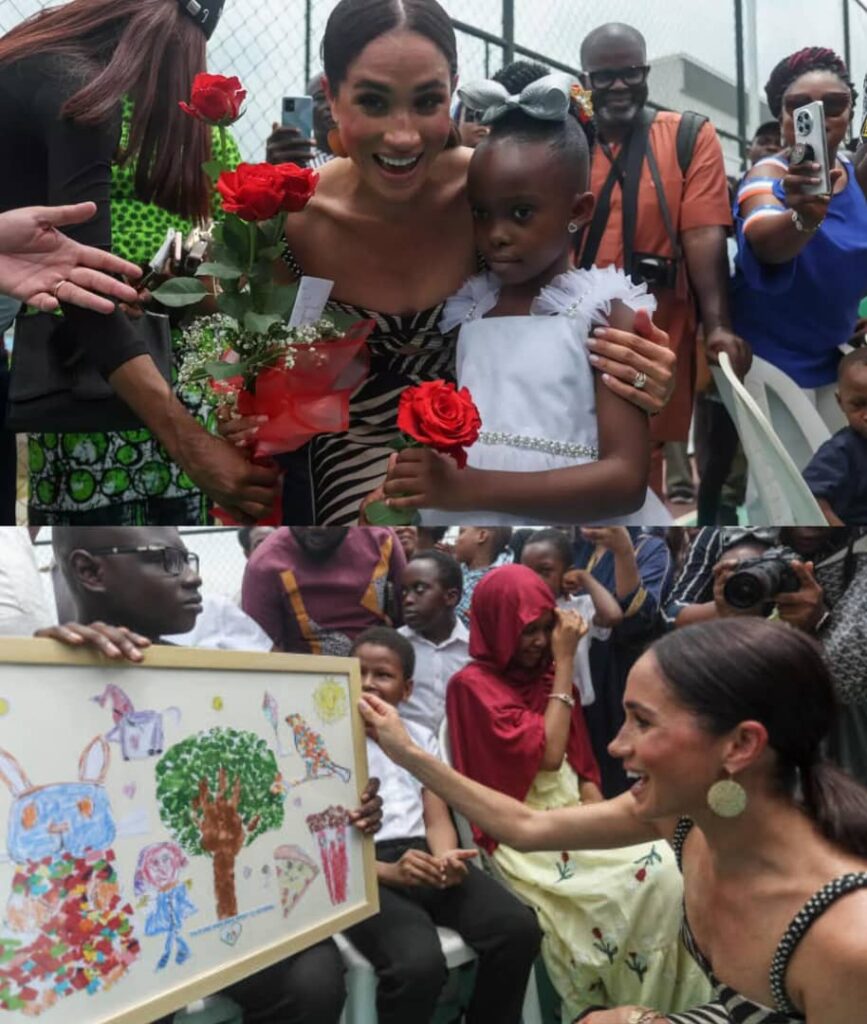 Harry and Meghan in Nigeria