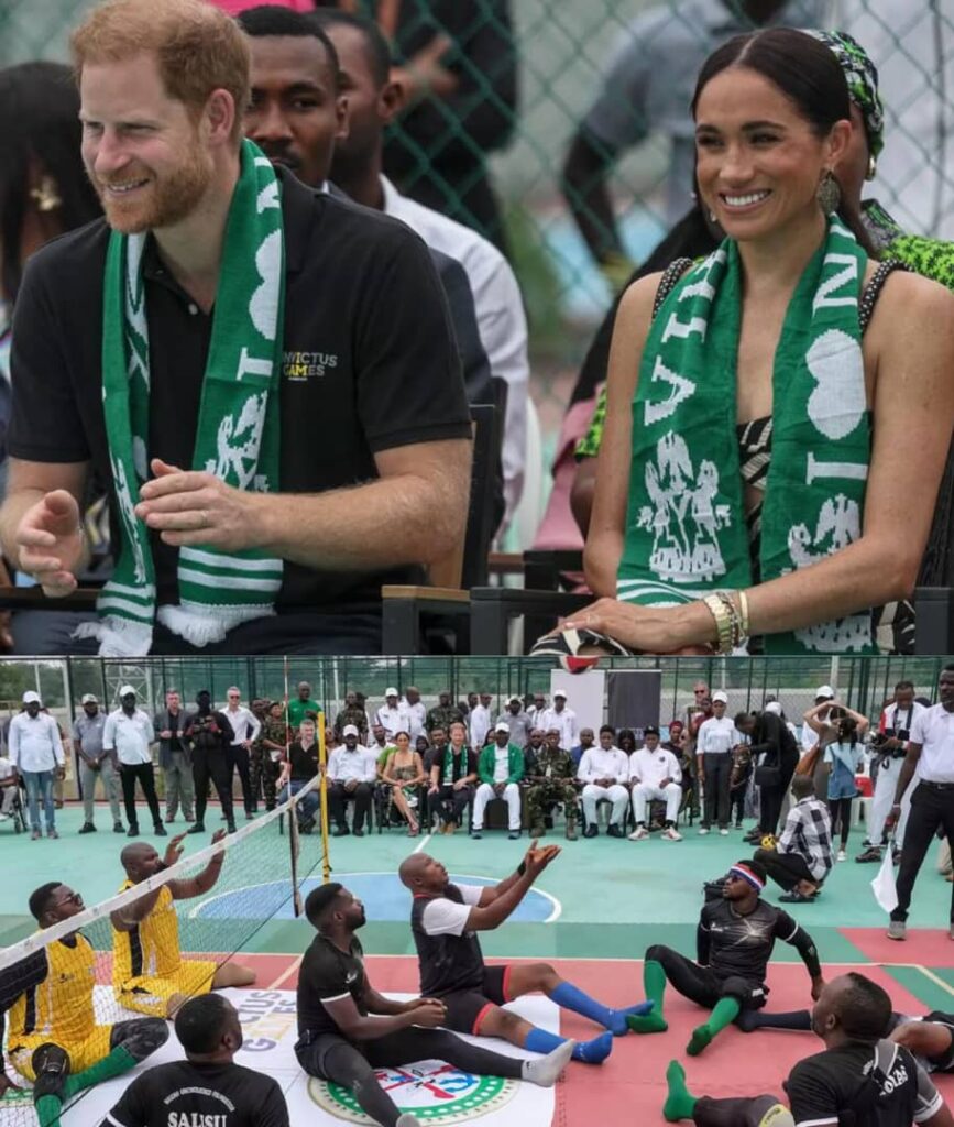 Harry and Meghan in Nigeria