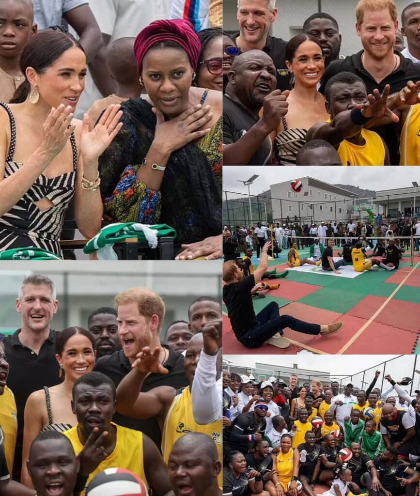 Harry and Meghan in Nigeria