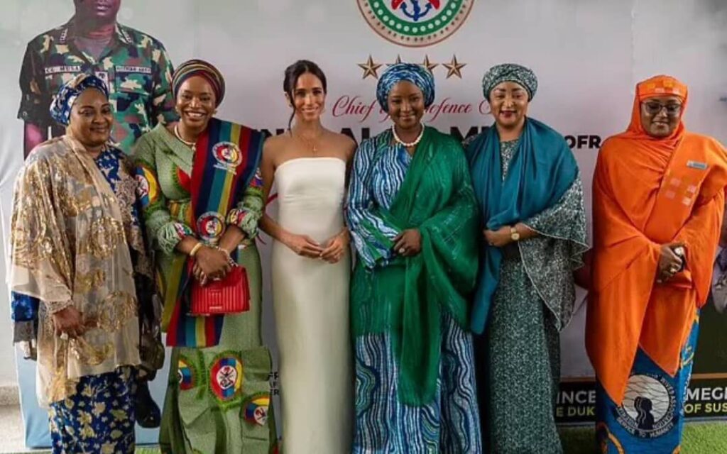 Harry and Meghan in Nigeria